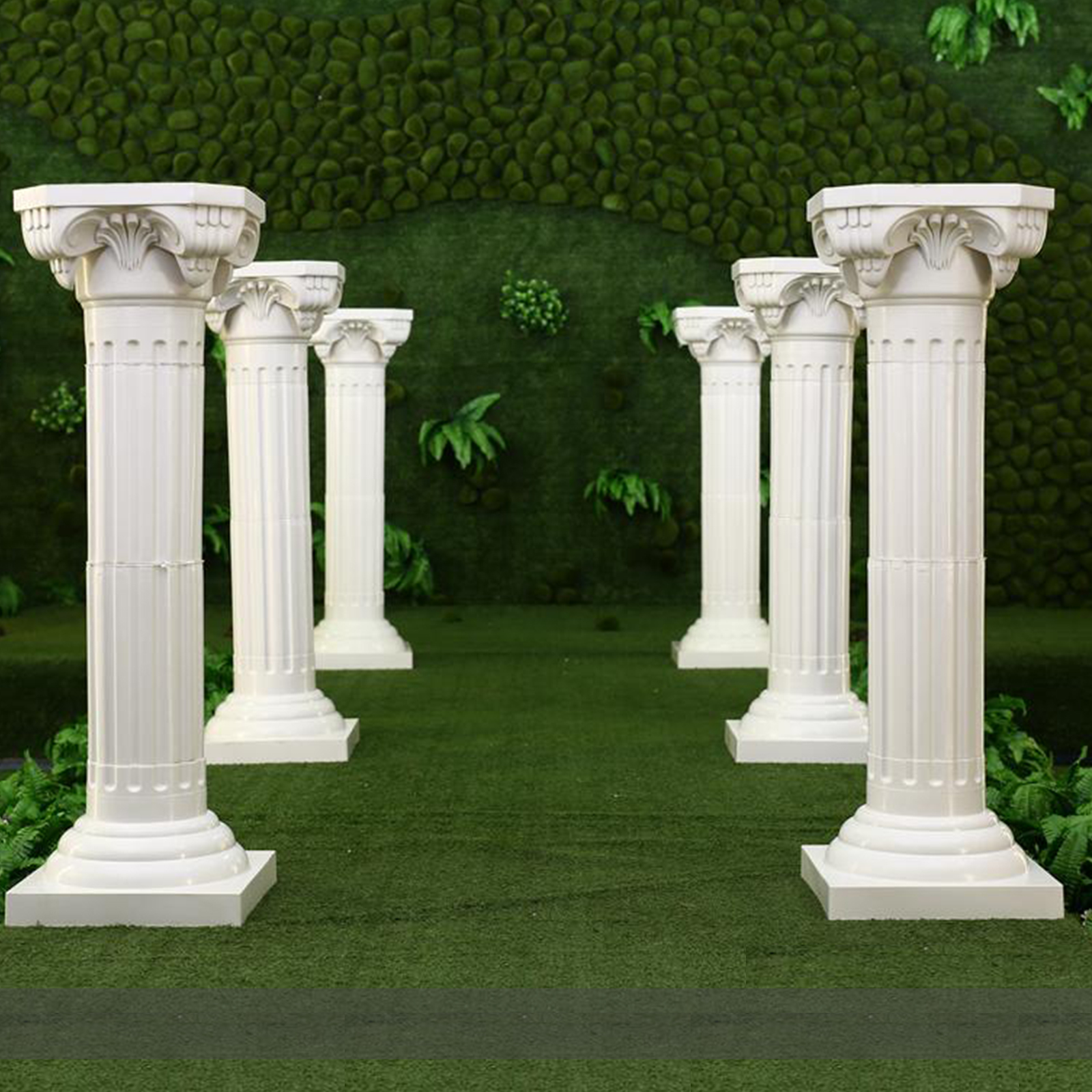 no-wd-02 4x Plastic Props Roman Column
